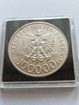 100 tys Solidarność typ C 1990 r