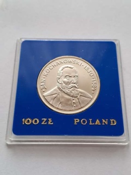 100 zł Jan Kochanowski 1980 r