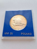 100 zł Ochrona Środowiska Bóbr 1978 r