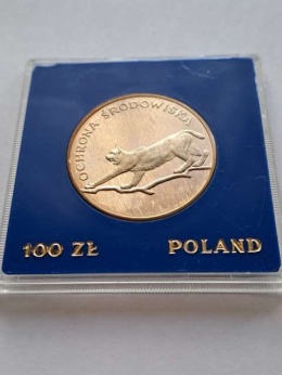 100 zł Ochrona Środowiska - Ryś 1979 r