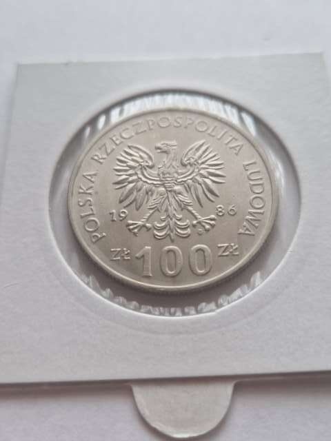 100 zł Władysław I Łokietek 1986 r