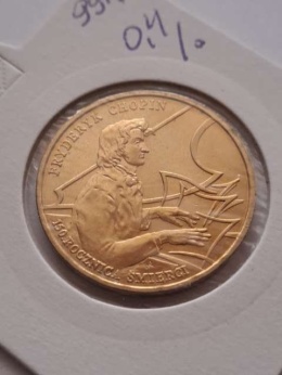 2 zł Fryderyk Chopin 1999 r