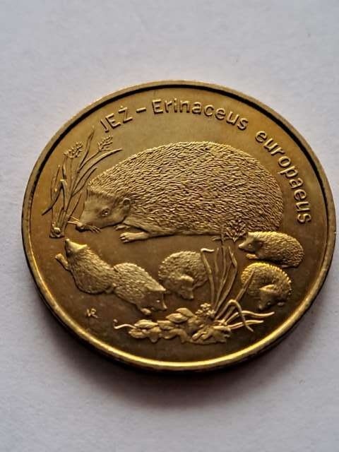 2 zł Jeże 1996 r