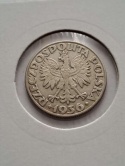 2 zł Żaglowiec 1936 r