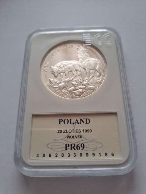 20 zł Wilk 1999 r