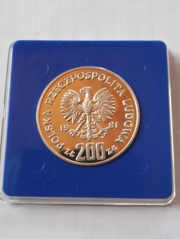 200 zł Bolesław II Śmiały 1981 r próba