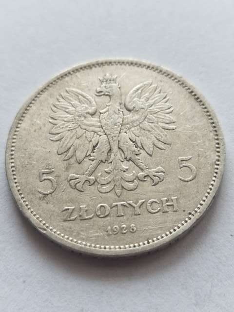 5 zł Nike 1928 rok bez znaku