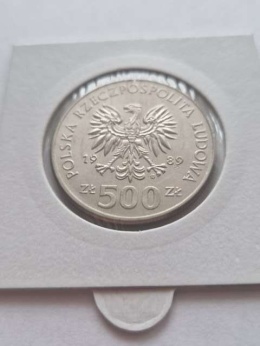 500 zł Władysław II Jagiełło 1989 r