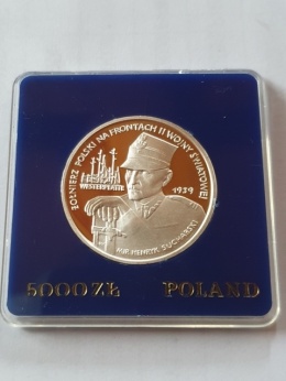 5000 zł Henryk Sucharski 1989 r