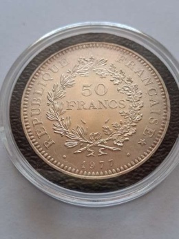 Francja 50 Franków Herkules 1977 r