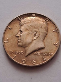 USA 1/2 Dollara Kennedy 1964 r
