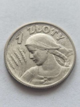 1 zł Żniwiarka 1925 r