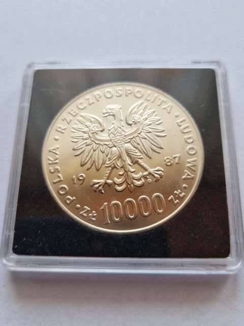10 000 zł Jan Paweł II 1987 r