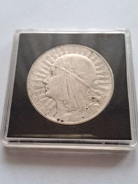 10 zł Głowa Kobiety 1932 r bez znaku