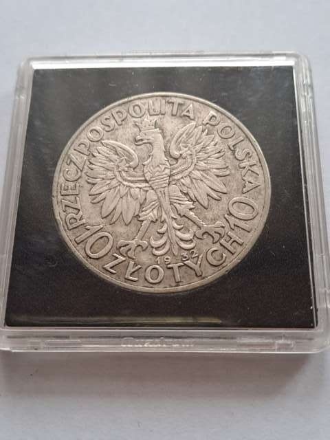 10 zł Głowa Kobiety 1932 r bez znaku