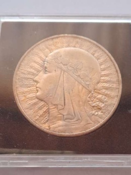 10 zł Głowa Kobiety 1932 r bez znaku