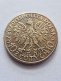 10 zł Głowa Kobiety 1932 r bez znaku