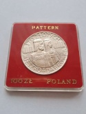 100 zł Mieszko i Dąbrówka 1966 r próba