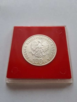 100 zł Ochrona Środowiska Głowa Łosia 1978 r próba