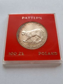 100 zł Ochrona Środowiska - Ryś 1979 r próba