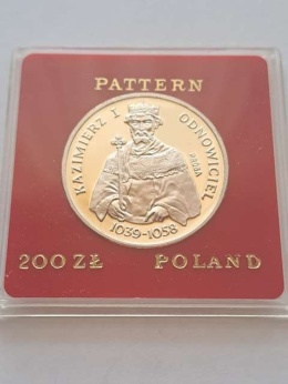200 zł Kazimierz I Odnowiciel 1980 r próba