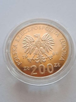 200 złotych Mś Włochy 1988 r próba