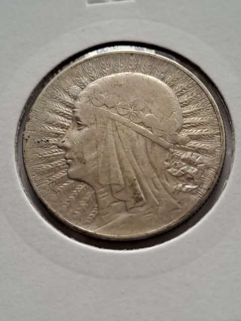 5 zł Głowa Kobiety 1933 r
