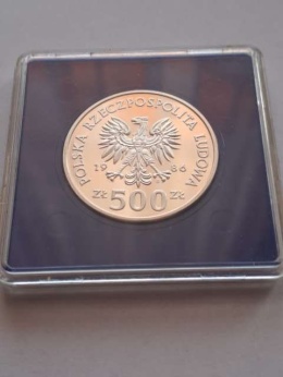 500 zł Władysław I Łokietek 1986 r