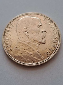 Czechosłowacja 10 Koron Masaryk 1937 r