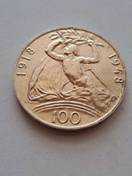 Czechosłowacja 100 Koron 1918 - 1948 r