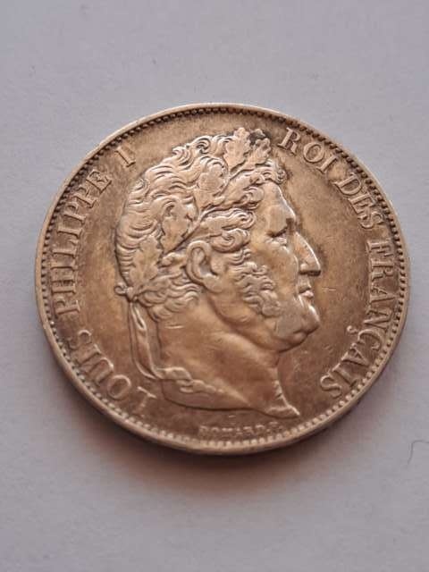 Francja 5 Franków Louis Philippe I 1845 r