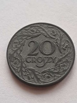 Generalna Gubernia 20 Groszy 1923 r