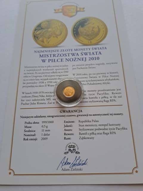 Palau 1 dolar MŚ w piłce nożnej 2009 r