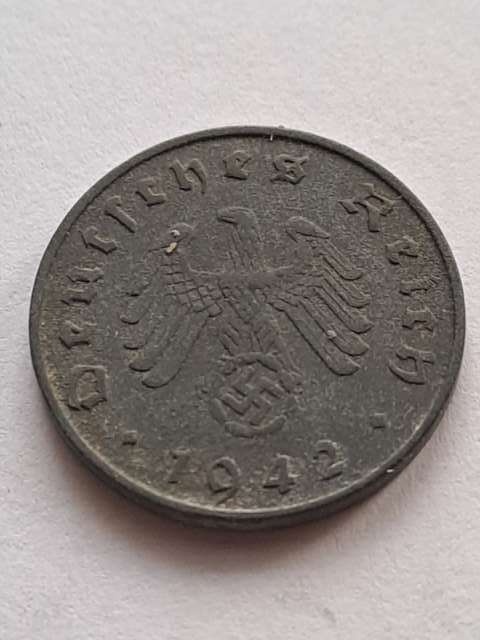 Niemcy 10 Pfenning III Rzesza 1942 r A