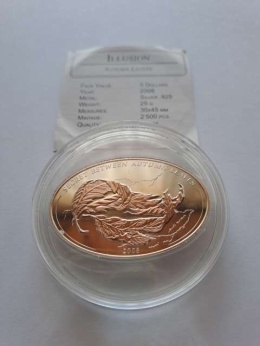 Palau 5 Dolarów Illusion 2008 r