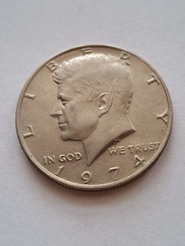 USA 1/2 Dollara Kennedy 1974 r