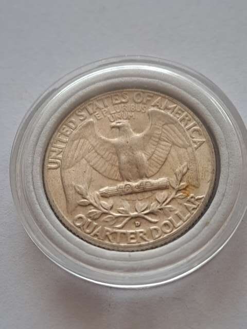 USA 1/4 Dollara Waszyngton 1964 r D