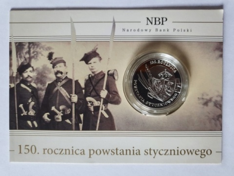10 zł 150 Rocznica Powstania Styczniowego 2013 r