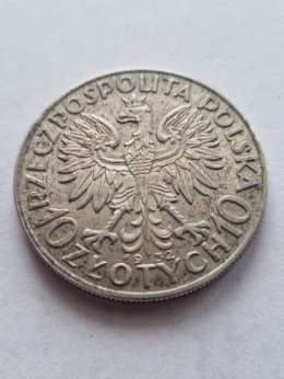 10 zł Głowa Kobiety 1932 r bez znaku