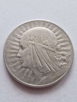 10 zł Głowa Kobiety 1933 r