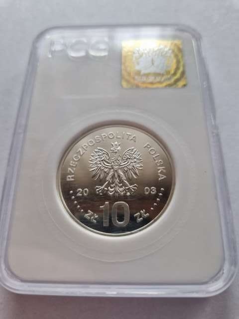 10 zł Stanisław Leszczyński Półpostać 2003 r