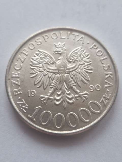 100 tys Solidarność typ A 1990 r