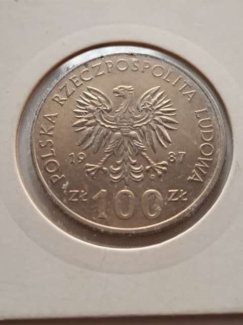 100 zł Kazimierz III Wielki 1987 r