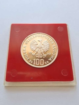 100 zł Dar Pomorza 1980 r próba