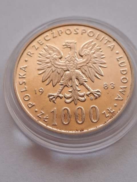 1000 zł Jan Paweł II 1983 r