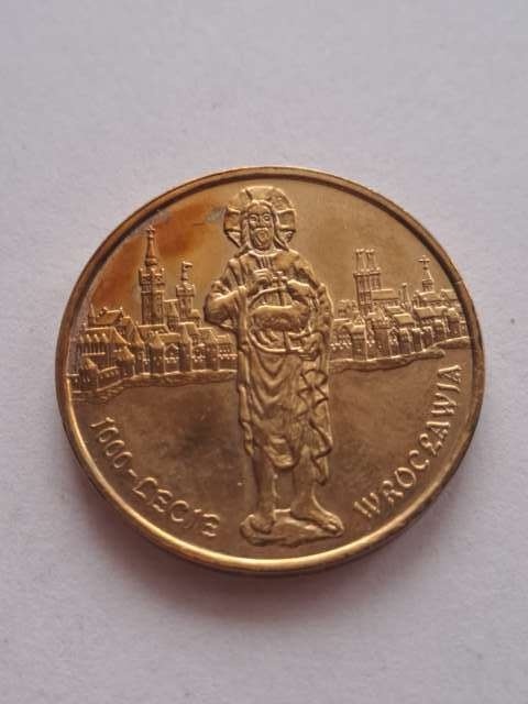 2 zł 1000 lat Wrocławia 2000 r