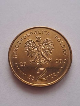 2 zł 1000 lat Wrocławia 2000 r
