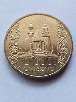 2 zł Miasta Historyczne Gniezno 2005 r