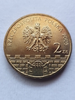 2 zł Miasta Historyczne Gniezno 2005 r