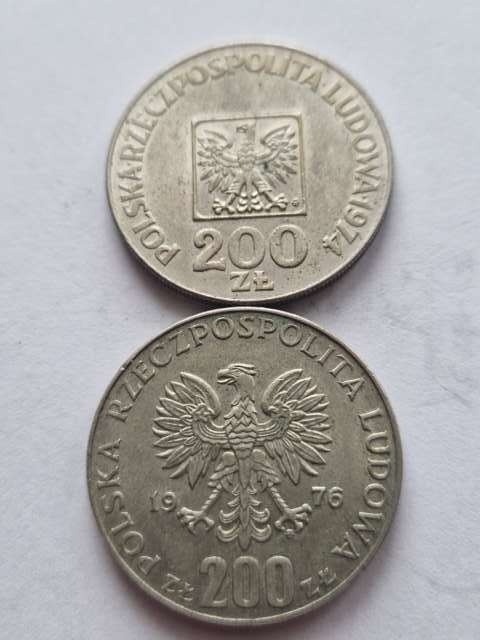 200 zł Mapka 1974 r + Olimpiada